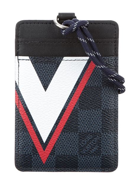 replica louis vuitton damier card holder|louis vuitton false product id.